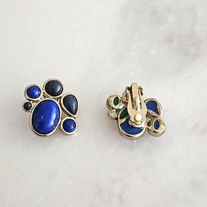 60s? 70s faux earrings